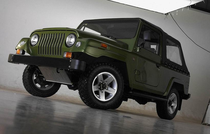 国产牧马人北汽全新产品角斗士两门越野车zt